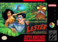 Lester the Unlikely Super Nintendo  box art